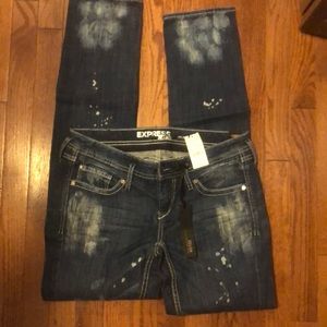 Express skinny jeans